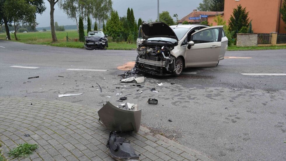 Unfall in Grünewald