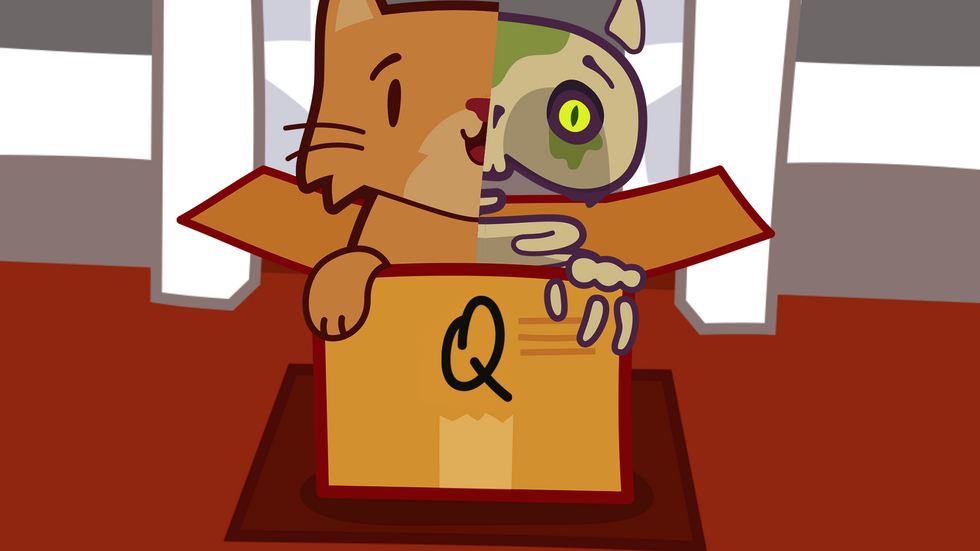 Katze Q aus dem gleichnamigen Spiel.