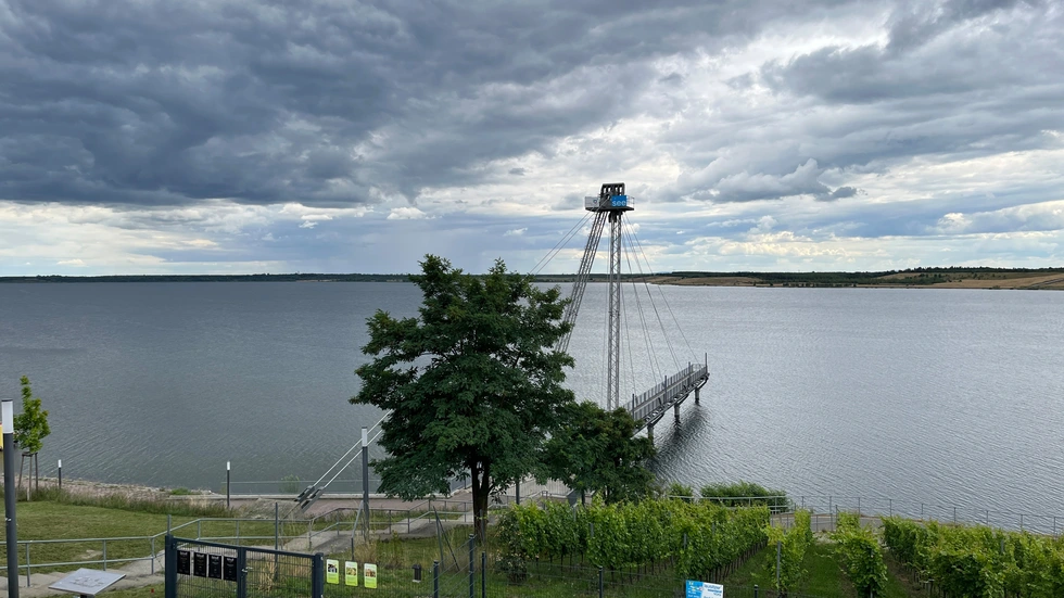 Seebrücke am Großräschener See