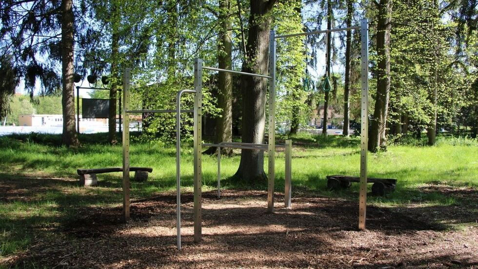 Neue Calisthenics-Anlage. 