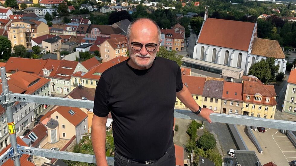 Der Kamenzer Oberbürgermeister Roland Dantz