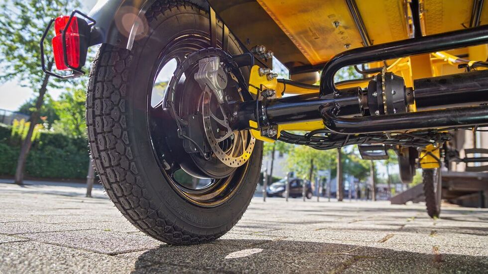 Der Pendix eDrive IN am Lastenrad