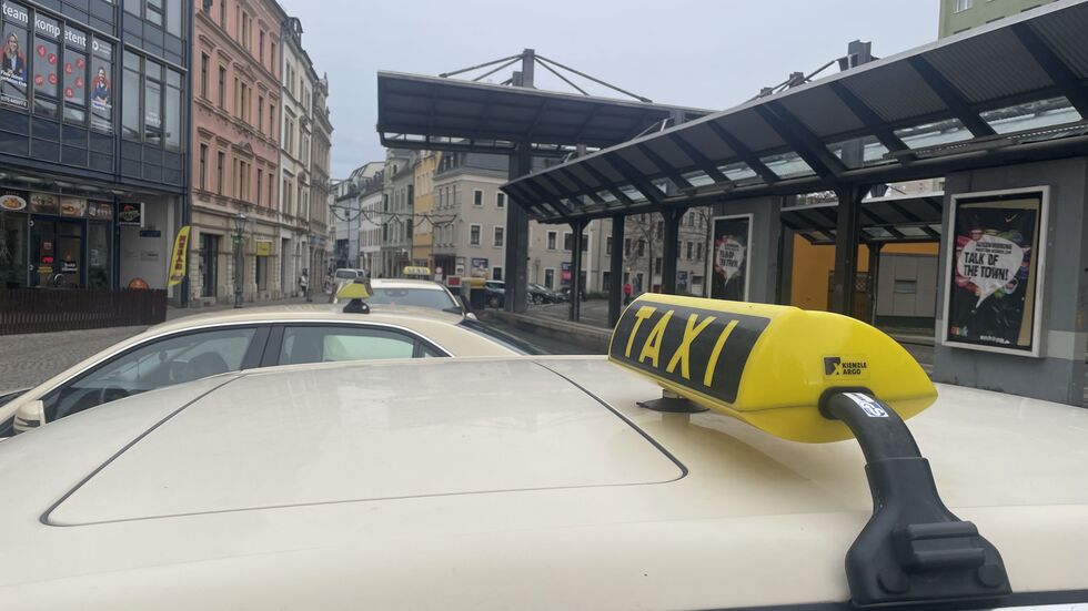 Taxi in Zwickau auf der Inneren Schneeberger Straße