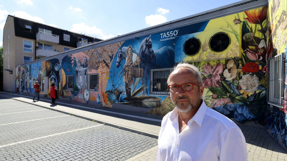 Für das Bild hat "Tasso" 180 bis 200 verschiedene Farbtöne verwendet. 