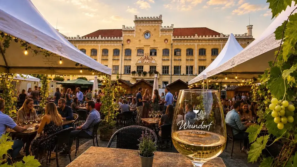 Das Weindorf hat bis zum 26. Juli geöffnet. 