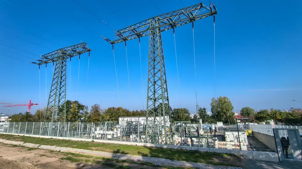 Das Umspannwerk an der Bergstraße wurde verstärkt und modernisiert 