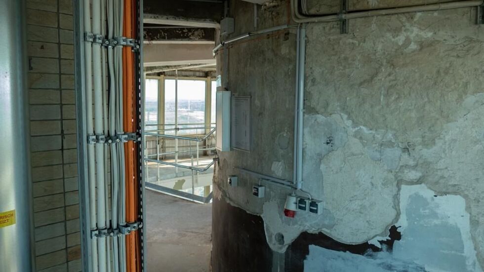 Der Turm soll schon bald wieder ordentlich auf Vordermann gebracht werden.