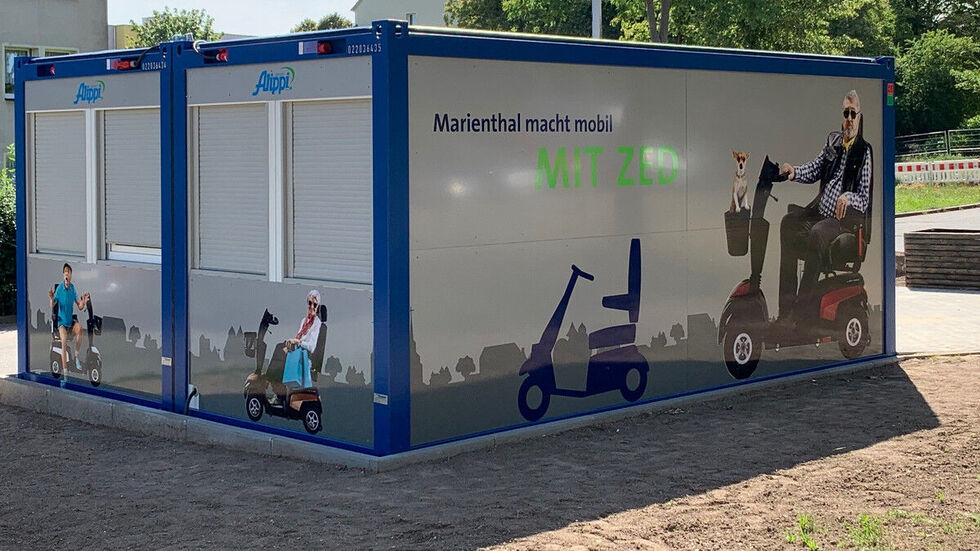 Die Mobilstation am Eschenweg wird es dauerhaft geben.