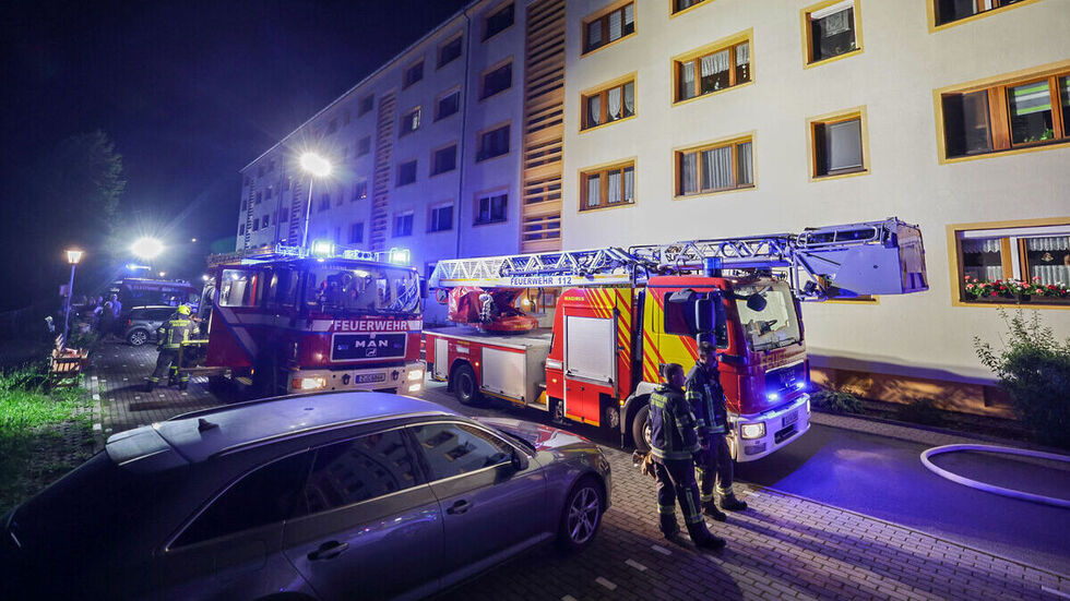 Eine Fettexplosion hat in Mülsen am Donnerstagabend die Feuerwehr auf den Plan gerufen.