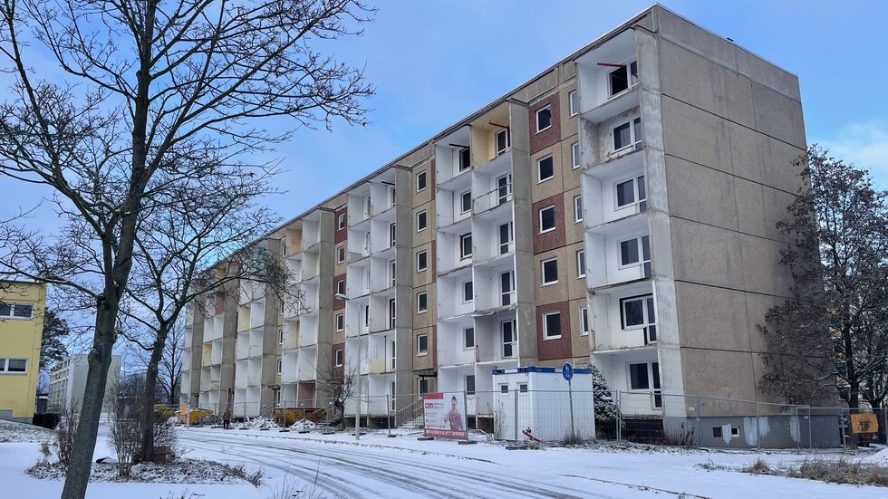 Otto-Riedel-Straße 1-11 in diesen Tagen