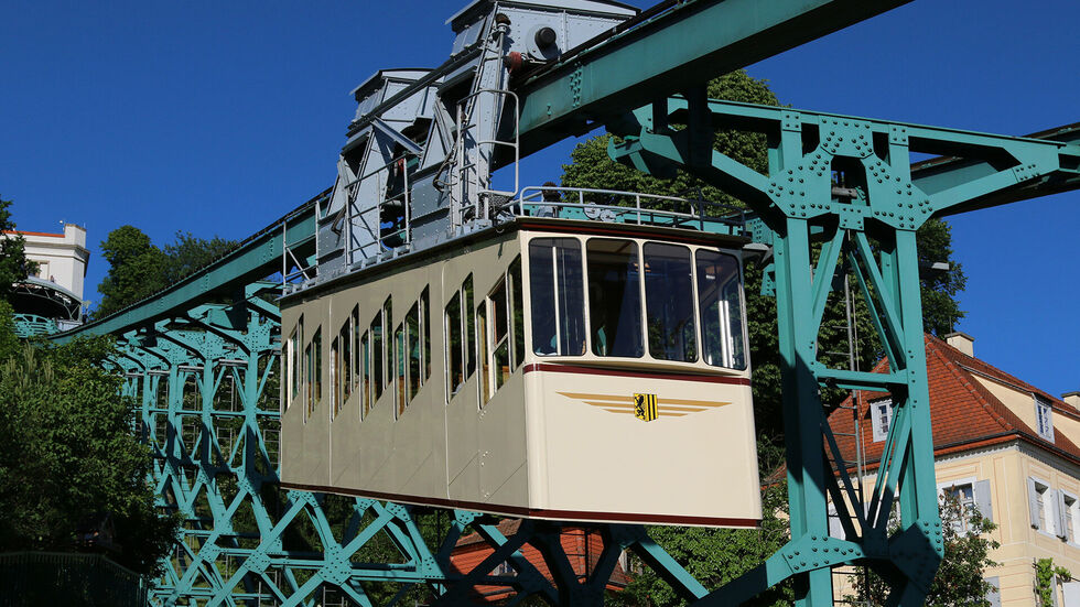 Die Schwebebahn legt eine Pause ein. (Archivbild)