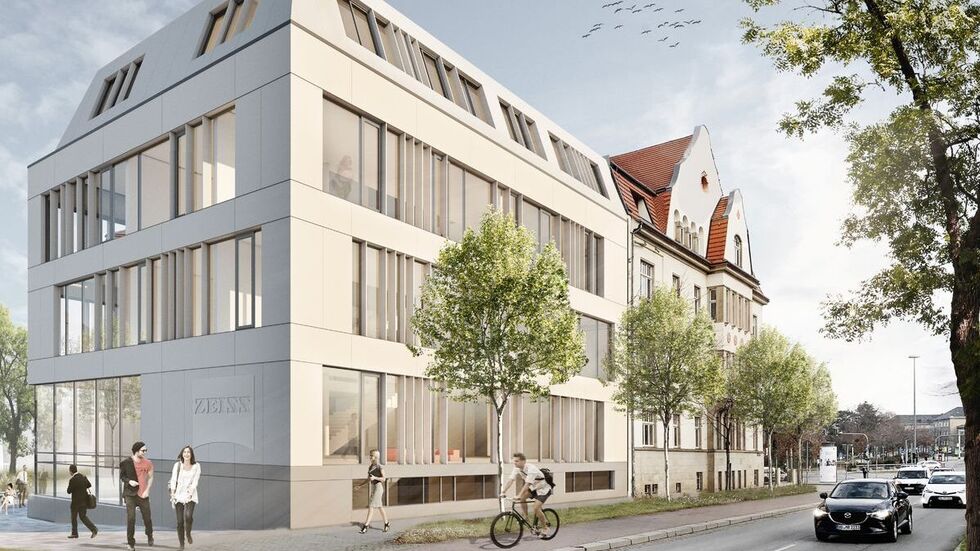 So soll das Gebäude künftig aussehen.