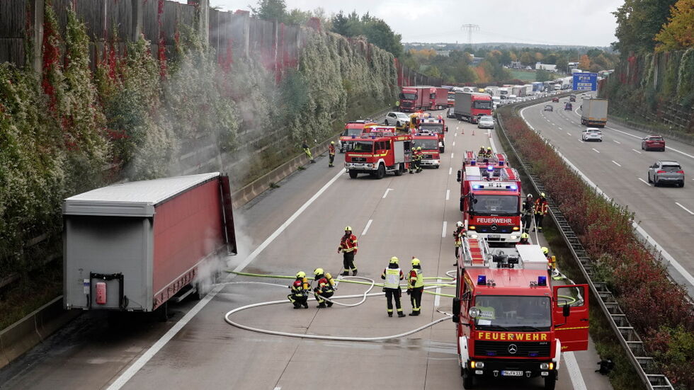 Die Feuerwehr war mit einem Großaufgebot im Einsatz.
