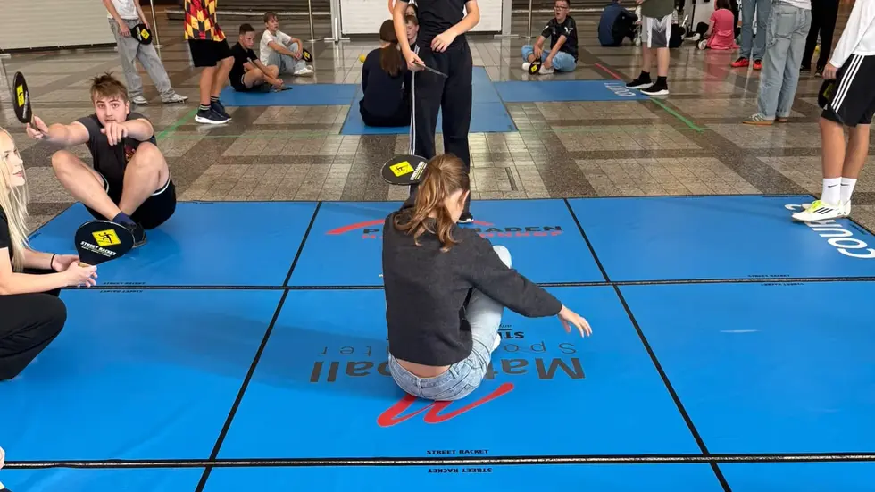 Donnerstag und Freitag waren die Spielfelder für Schulklassen reserviert.