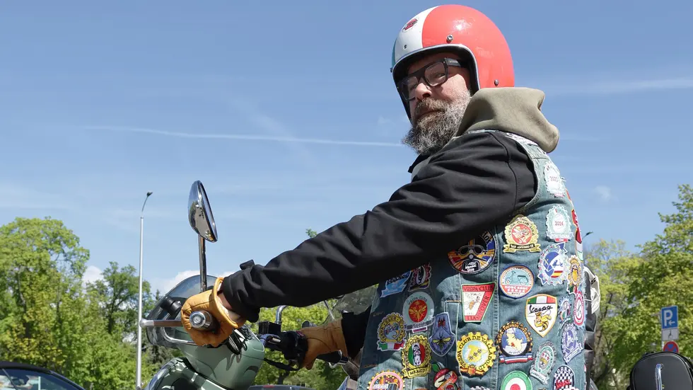 El Presidente Dominik hat sich in seiner Zeit auf dem motorisiertem Zweirad schon einige Patches  für seine Kutte verdient!