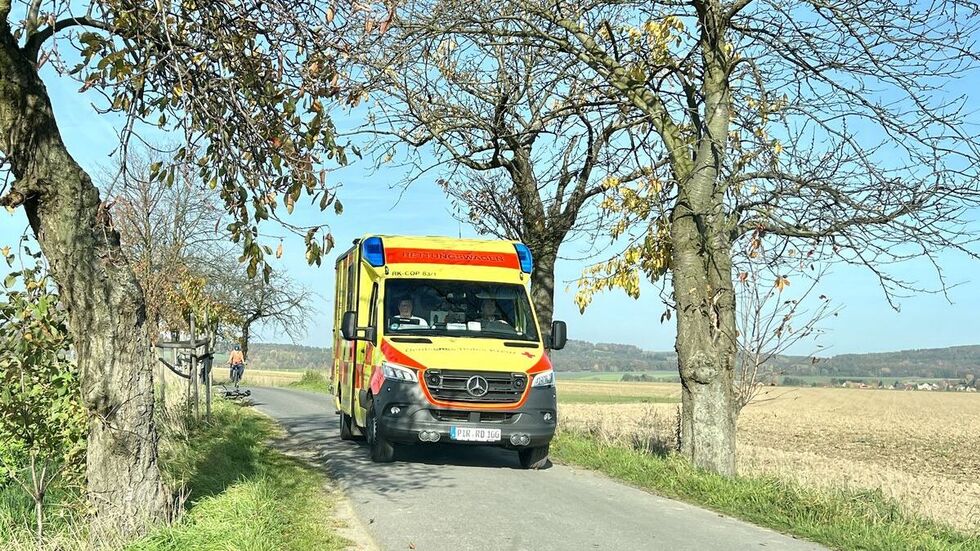 Die Einsatzkräfte vor Ort.