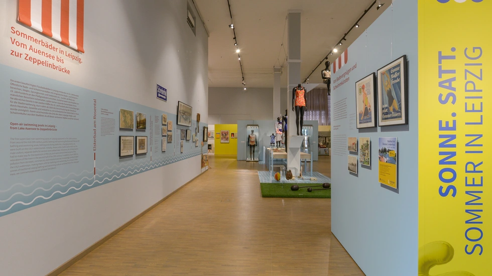 Hier soll der Klumpen hin: die Sonderausstellung “Sonne. Satt. Sommer in Leipzig” wird bald um ein aktuelles Ausstellungsstück reicher.