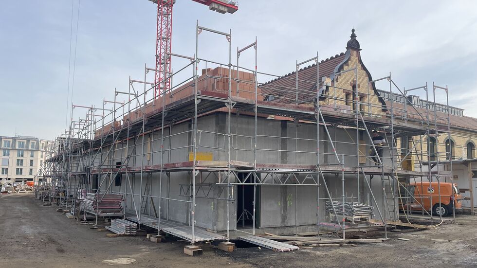 Blick von der Stiftstraße aus Blick von der Stiftstraße aus