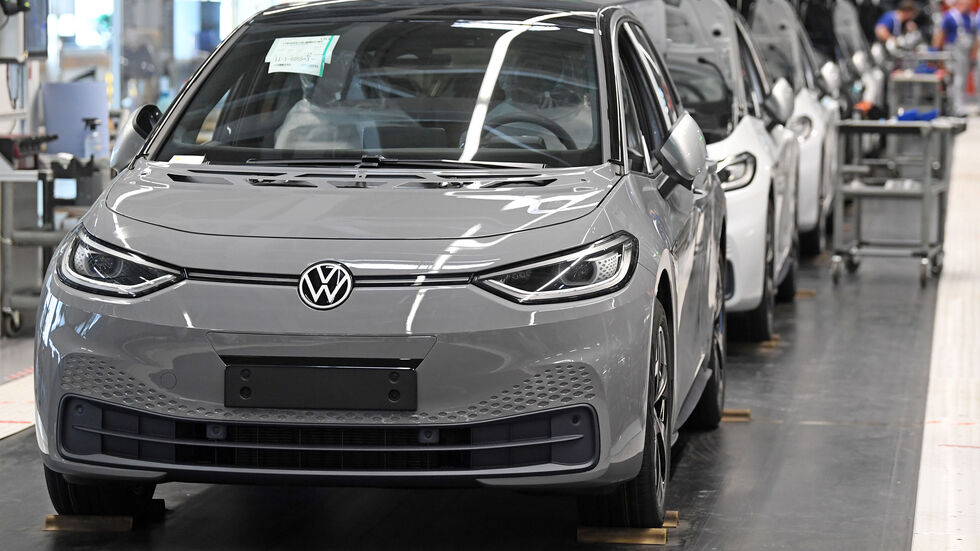 VW-Produktionslinie VW-Produktionslinie