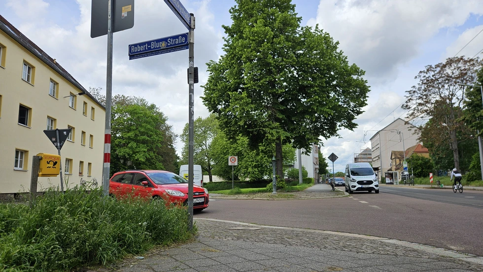 Die Unfallstelle aus einer noch anderen Perspektive.