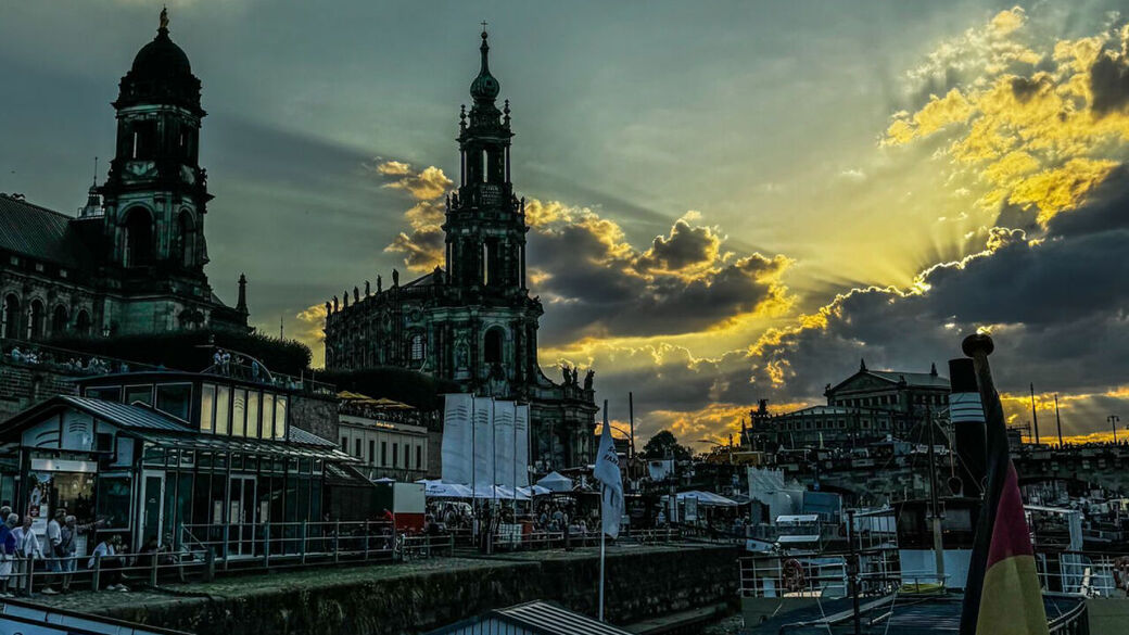 Ein Blick vom Terrassenufer.