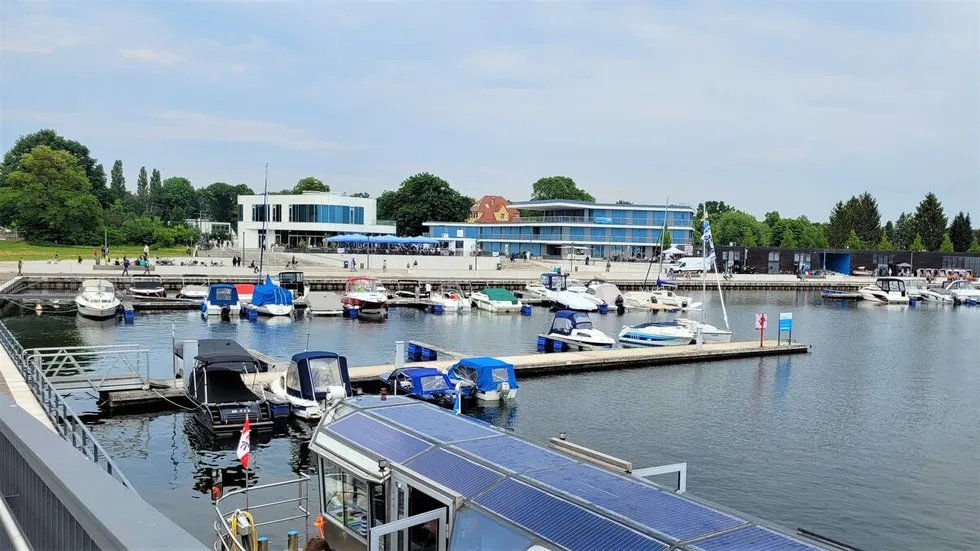 Senftenberg, Stadthafen