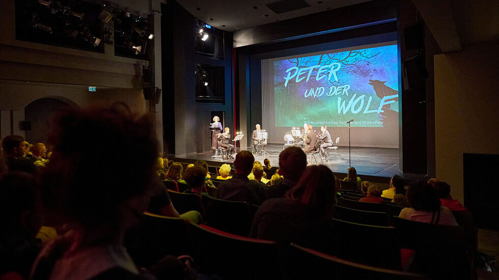 Zur Premiere im vergangenen Jahr wurde im Gewandhaus Sergei Prokofjews "Peter und der Wolf" aufgeführt