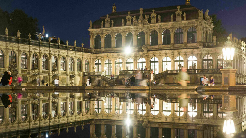 Auch im Zwinger kommen Nachtschwärmer zur Museumsnacht auf ihre Kosten. (Archivbild)