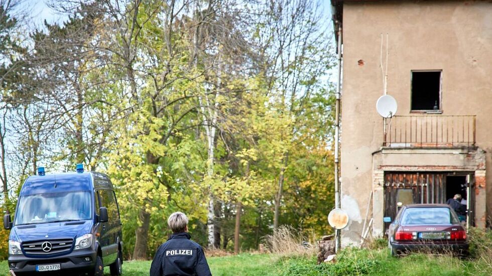 In diesem Haus wurde der Tote gefunden.