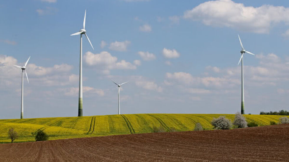 Windräder bei Mügeln (Archivbild)