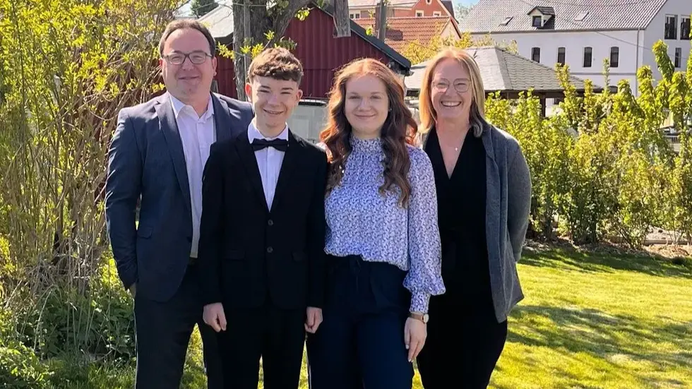 Familie Windisch konnte sorgenfrei Linus‘ Jugendweihe feiern.