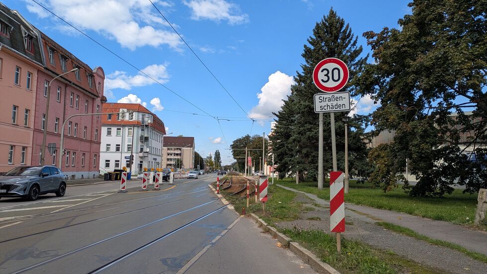 Tempo 30 wird hier künftig nur noch für Lkw gelten. 