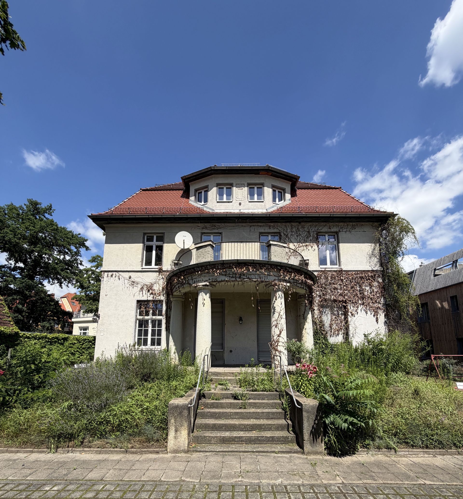 Für die denkmalgeschützte Villa in der Radeberger Vorstadt werden langfristige Mieter gesucht