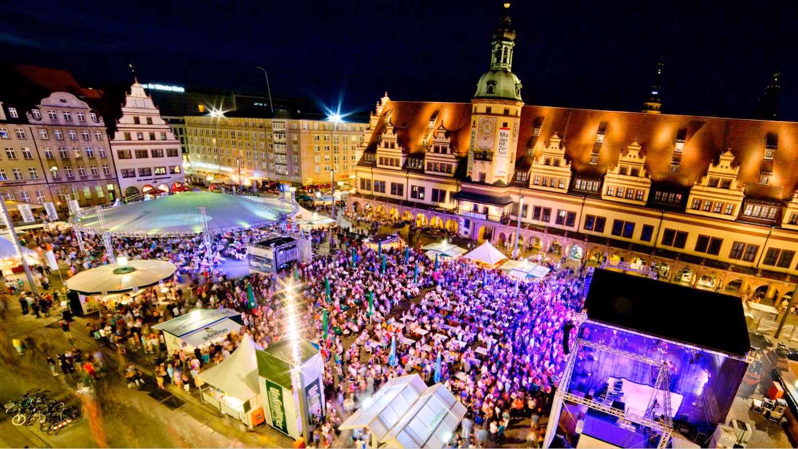 So sah das Stadtfest 2025 aus - mal schauen ob es dieses Jahr anders aufgebaut wird. (Symbolbild)